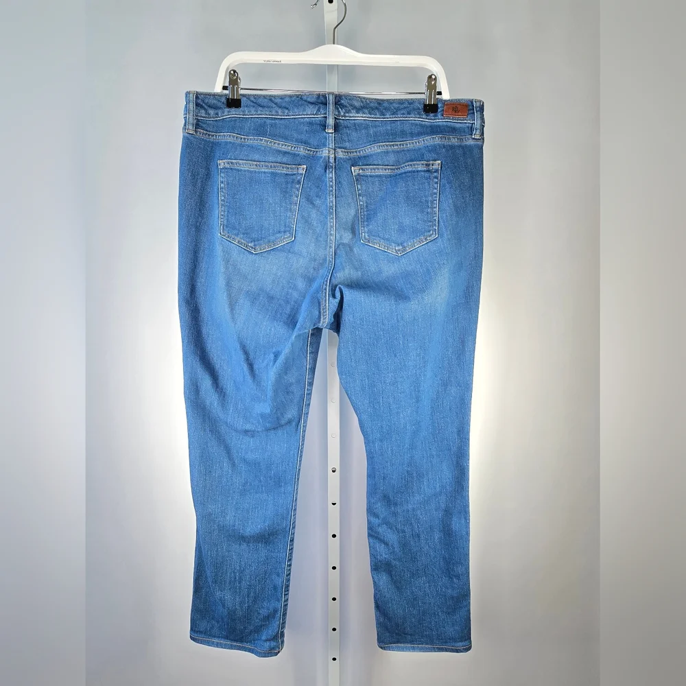 Lauren Ralph Lauren Premier Straight High Rise Jeans Women’s Size 16W